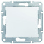 Вимикач одноклавішний Schneider Electric Sedna 10А Білий SDN0100121